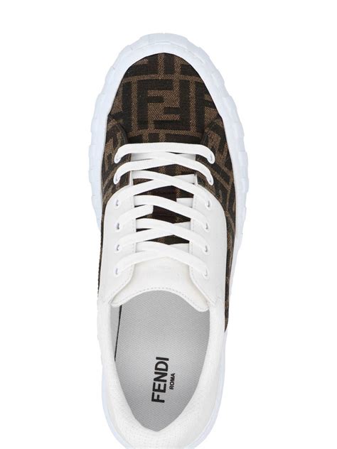 fendi white cabinet|white fendi sneakers.